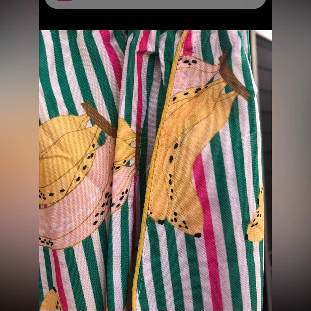Piped P.J.’s World Market India 🇮🇳 fun banana 🍌 PJ bottoms 🇮🇳🍌🇮🇳🍌🇮🇳💛 - Picture 8 of 11